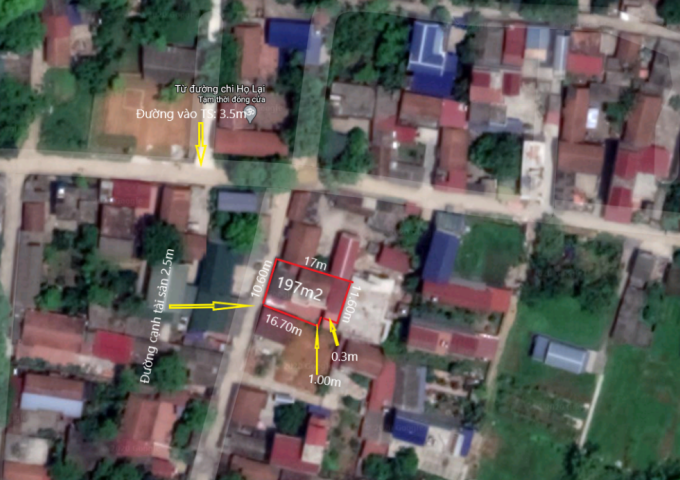 Đất ở tại thôn Thượng, xã Hồng Phong, huyện Chương Mỹ, thành phố Hà Nội.