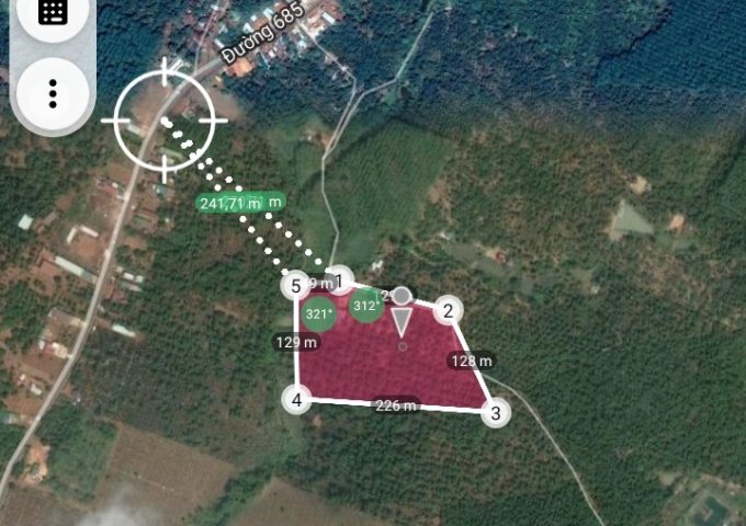 Bán đất rẫy tại Đường 14, Dăk R'Lấp, Đắk Nông diện tích 25000m2 giá 1.68 Tỷ