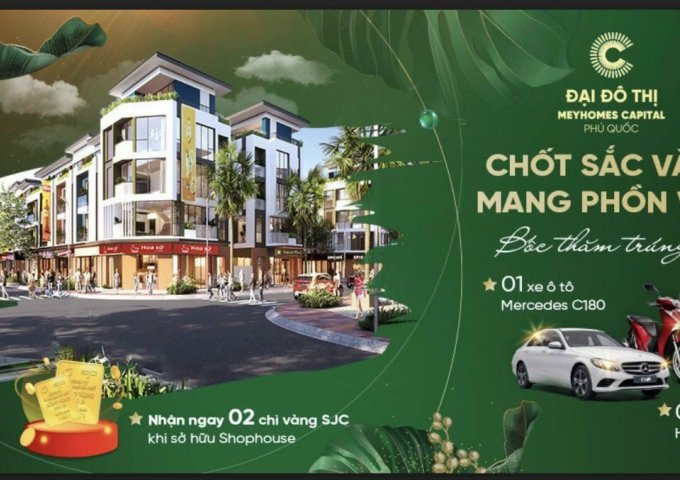 ĐẠI ĐÔ THỊ TINH KHIẾT THÔNG MINH ĐẦU TIÊN TẠI PHÚ QUỐC - CHỈ ĐẦU TƯ BAN ĐẦU TỪ 1,8 TỶ ĐẾN 2,2 TỶ, QUÝ KHÁCH ĐÃ SỞ HỮU NGAY SHOPHOUSE