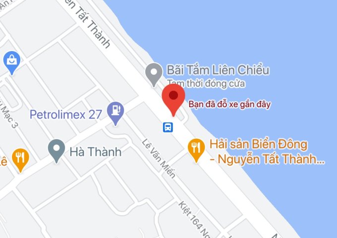 Bán đất đường Nguyễn Tất Thành, Phường Thanh Khê Đông, Quận Thanh Khê. DT: 125 m2. Giá: 10,5 tỷ