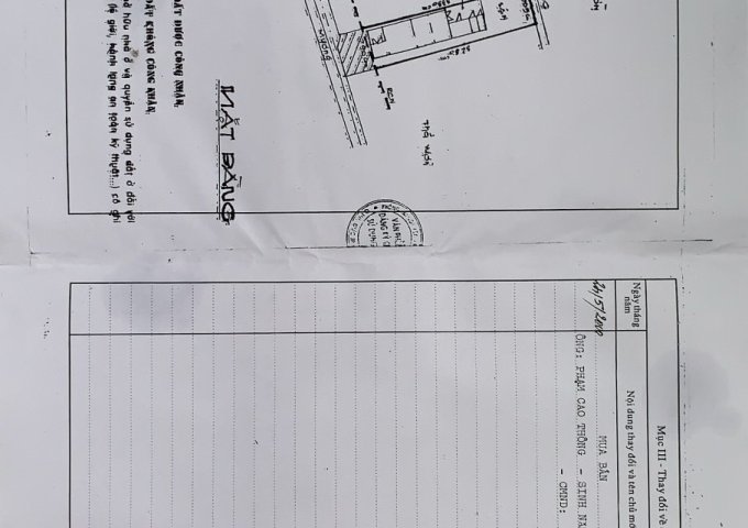 GẤP! GẤP! CẦN BÁN NHANH NHÀ 1 TRỆT, 1 LẦU, 1 LỬNG ĐƯỜNG 19 HIỆP BÌNH PHƯỚC - THỦ ĐỨC 248M2. LHCC: 0938204923