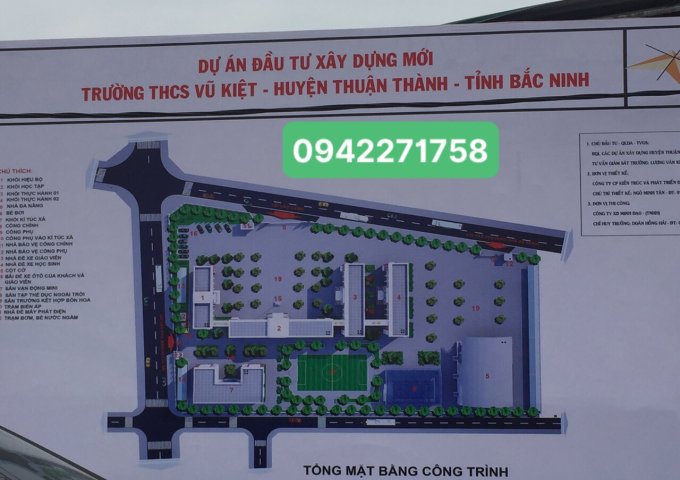 Bán đất mặt tiền Thuận Thành BN