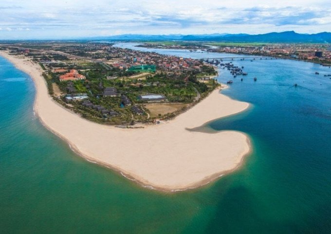 Dự án đất nền The Sang Villa cách bãi biển 800m và cạnh hồ điều hòa Bảo Ninh