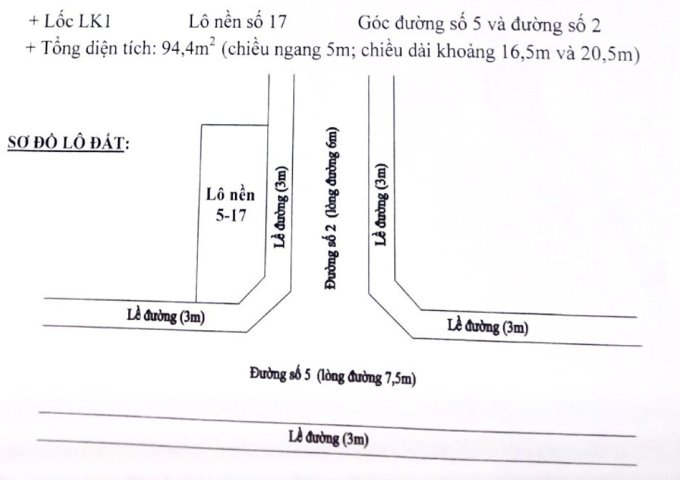 Bán đất đối diện BV Nhi Đồng đường số 36, sổ hồng , lộ giới 20m ,khu đông đúc , giá 4.8 tỷ 