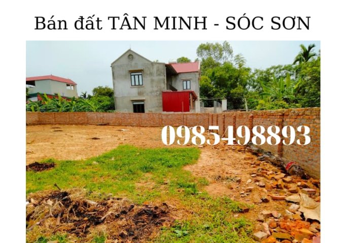 Bán đất tại Sơn Đoài- Tân Minh - Sóc Sơn - Hà Nội 585m2 3.x tr/m2
