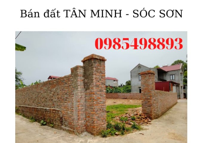 Bán đất tại Sơn Đoài- Tân Minh - Sóc Sơn - Hà Nội 585m2 3.x tr/m2