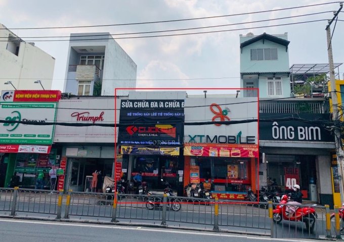 Cho thuê nhà MT 250-252 Võ Văn Ngân, Q. Thủ Đức. DT: 8x14m, 1 trệt