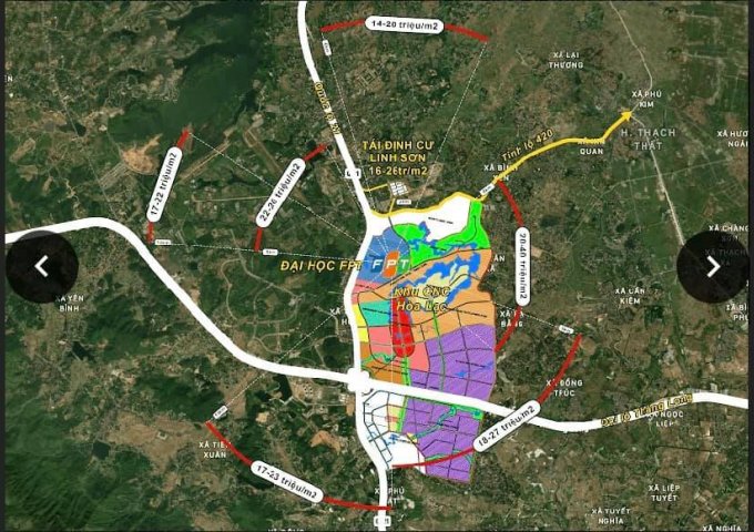 CĐT mở bán 32 lô đất Bình Yên Thạch Thất, giá đầu tư chỉ 900tr