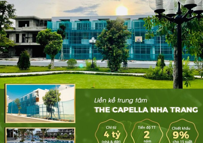 BÁN CĂN GÓC LIỀN KỀ NGOẠI GIAO TRUNG TÂM TP NHA TRANG - THE CAPELLA GARDEN MỸ GIA - 0993363333