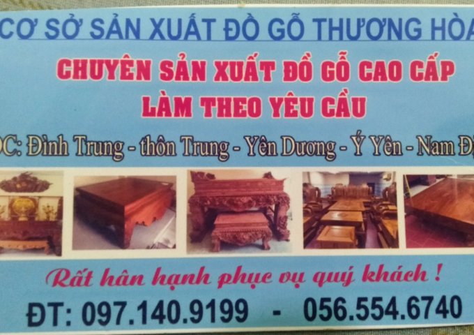 ĐỒ GỖ MỸ NGHỆ THƯƠNG HÒA