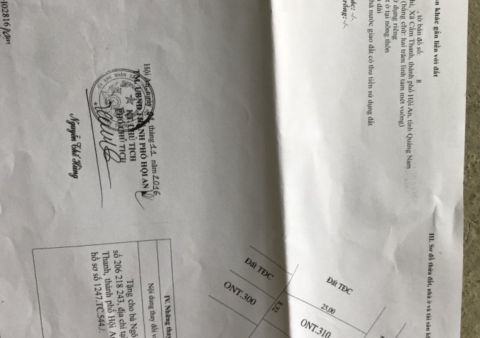 CẦN BÁN LÔ ĐẤT ĐỐI DIỆN KHU NGHỈ DƯỠNG CAO CẤP CAMASIA HUYỀN THOẠI