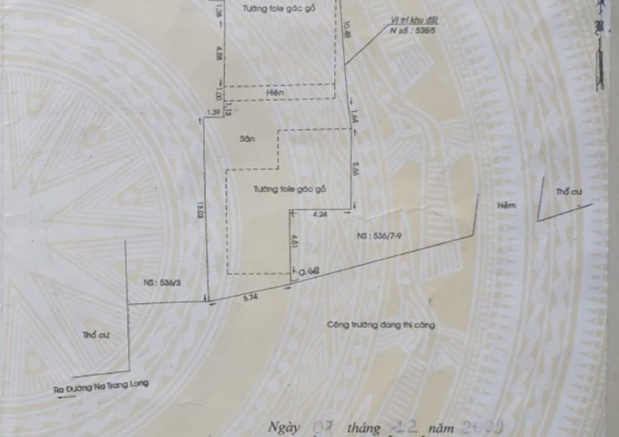 CHÍNH CHỦ CẦN BÁN NHÀ MẶT TIỀN ĐƯỜNG PHẠM VĂN ĐỒNG QUẬN BÌNH THẠNH - TP. HỒ CHÍ MINH .