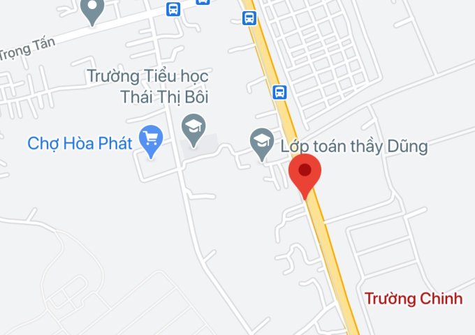 Bán nhà riêng đường Trường Chinh, Phường Hòa An, Quận Cẩm Lệ. DT: 52,4 m2. Giá: 1,6 tỷ
