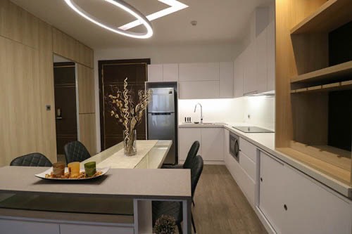 Cho thuê chung cư Sun Grand City 69B Thụy Khuê 46m2 1PN 1WC full nội thất cao cấp. L/H: 0963146006