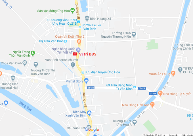 Bán nhà mặt phố tại 183 Lê Lợi, Vân Đình, Ứng Hòa, Hà Nội