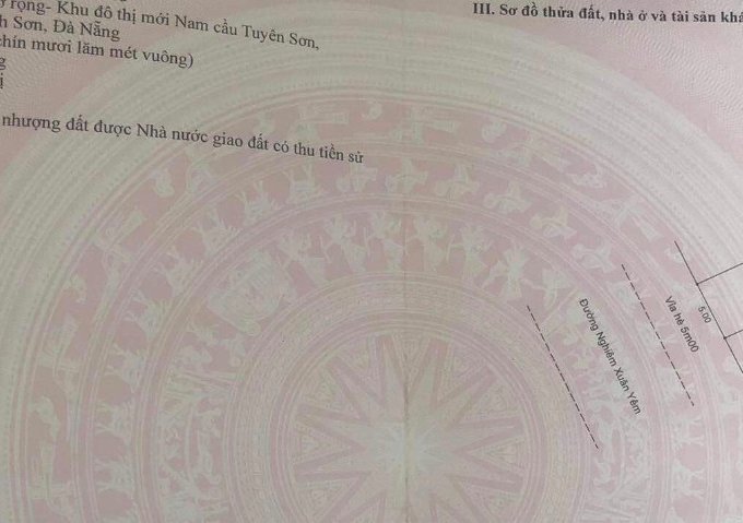 Bán lô đất đẹp Nam Việt Á mặt tiền đường 10m5 Nghiêm Xuân Yêm, Khuê Mỹ, Ngũ Hành Sơn, Đà Nẵng