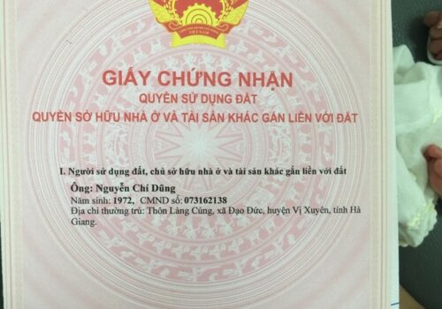 Chính chủ cần bán đất thổ cư tại xã Đạo Đức , huyện Vị Xuyên, tỉnh Hà Giang.