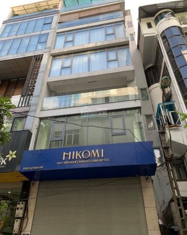 Cho thuê nhà MP Khâm Thiên, DT 110m2 x 7 tầng, MT 4.5m nở hậu, nhà mới, thang máy, điều hòa. 