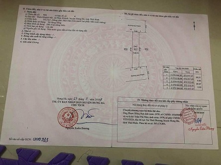 CHÍNH CHỦ CẦN BÁN ĐẤT TẠI PHÚC KHÁNH – HƯNG HÀ – THÁI BÌNH.