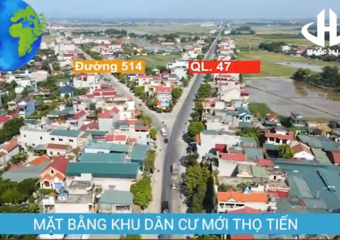 SIÊU PHẨM ĐẤT NỀN - GIÁ ĐẦU TƯ- VỊ TRÍ ĐẮC ĐỊA . CẦN BÁN 20 LÔ MẶT BẰNG XÃ THỌ TIẾN, HUYỆN TRIỆU SƠN - THANH HÓA