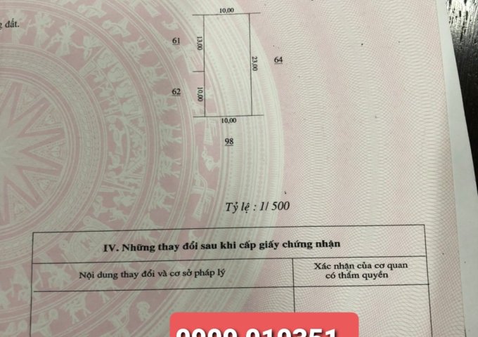 CHÍNH CHỦ BÁN ĐẤT PHƯỜNG TÂN PHÚ- ĐỒNG XOÀI- BÌNH PHƯỚC