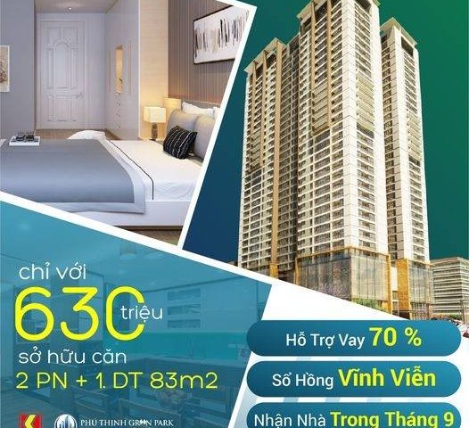 Bán căn hộ chung cư tại Dự án Phú Thịnh Green Park, Hà Đông, Hà Nội diện tích 83m2 giá 2.3 Tỷ