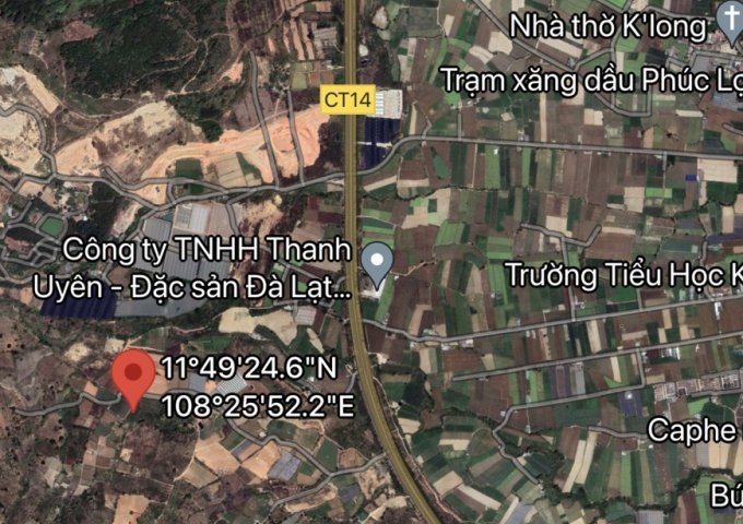 B22. CẦN BÁN LÔ ĐẤT XÃ HIỆP AN, HUYỆN ĐỨC TRỌNG, TỈNH LÂM ĐỒNG