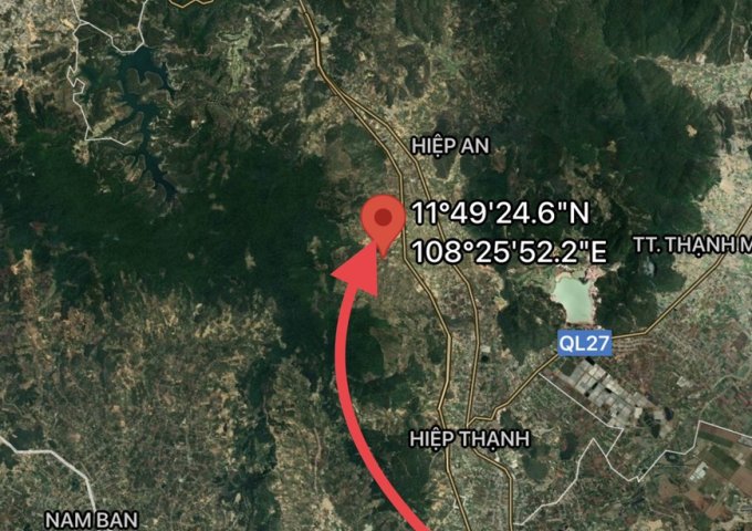 B22. CẦN BÁN LÔ ĐẤT XÃ HIỆP AN, HUYỆN ĐỨC TRỌNG, TỈNH LÂM ĐỒNG