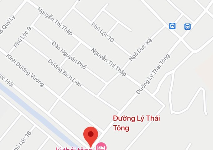 Bán đất đường Lý Thái Tông, Phường Thanh Khê Tây, Quận Thanh Khê. DT: 200 m2. Giá: 15 tỷ
