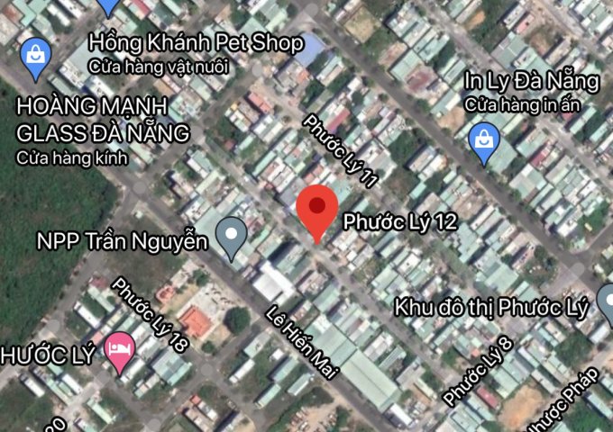 Bán đất đường Phước Lý 12, Phường Hòa Minh, Quận Liên Chiểu. DT: 105 m2. Giá: 2,65 tỷ