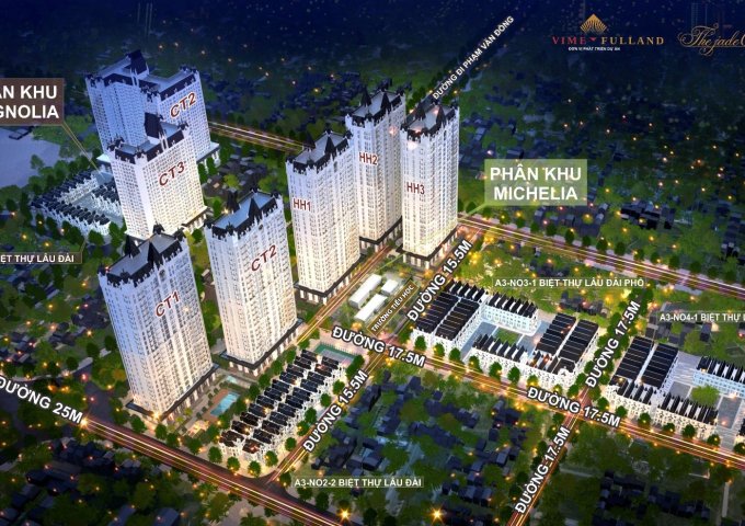 Ra mắt căn hoa hậu dự án The Jade Orchid gần Phạm Văn Đồng, công viên Hòa Bình.