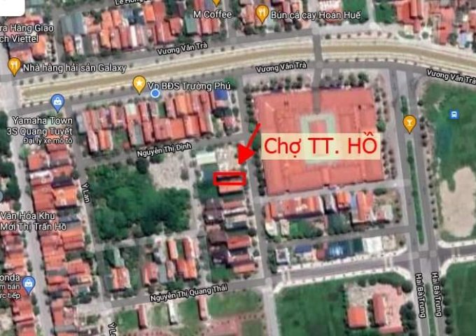 Cần bán lô đất đối diện chợ trung tâm huyện Thuận Thành