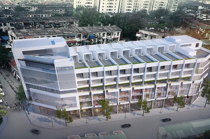 DỰ ÁN LANGS VILLAGE 82 CHÙA LÁNG - 11 LÔ SHOPHOUSE