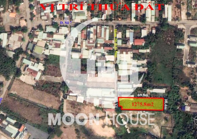 1275.8m2 đất ở hiện hữu phường Long phước LH 0907016378