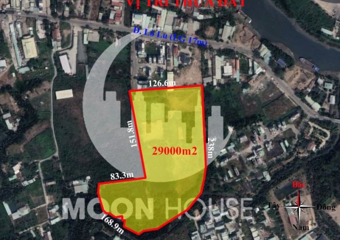 2,3ha đất hẻm 170 đường Lò Lu Phường Trường Thạnh LH: 0907016378 Mr.Thông 