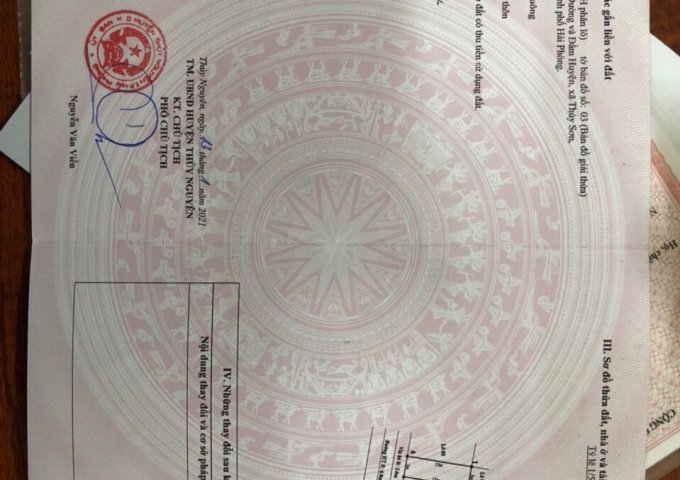 Bán đất Cửa Trại, Thủy Đường, Thủy Nguyên, Hải Phòng 