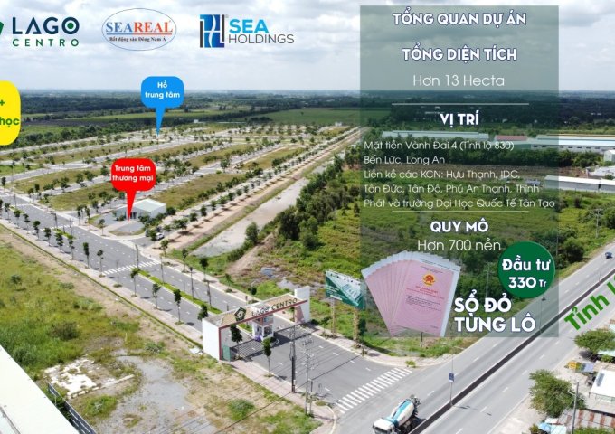 Đất nền dự án khu dân cư Lago Centro, DT 80m2, giá  1,2ty. lh: 0944485091