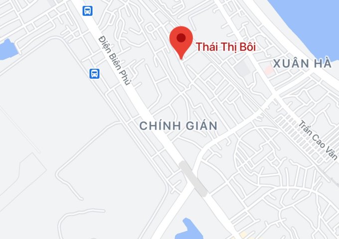 Bán đất đường Thái Thị Bôi, Phường Thanh Khê Đông, Quận Thanh Khê. DT: 93.9 m2. Giá: 3,1 tỷ