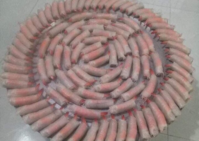 CHẢ RAM TÔM ĐẤT NHÀ LÀM