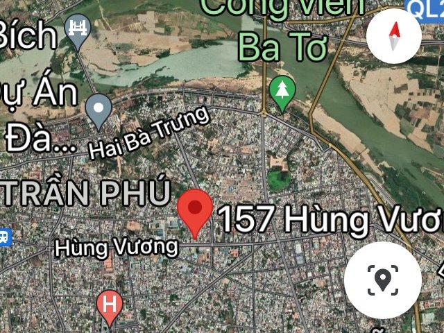 Đất Hẻm ô tô 157 Hùng Vương thông Nguyễn Tự Tân Trung tâm thành phố Quảng Ngãi