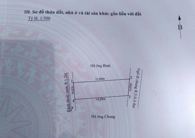 Bán đất thôn 8 xã Thiên Hương, Thủy Nguyên, Hải Phòng