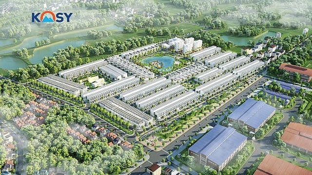 Bán đất nền dự án Kosy Bắc Giang - Lô Shophouse 90m2 - Sổ đỏ vĩnh viễn - LH 0985409147