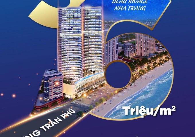 Bán Căn Hộ Biển 40 Trần Phú-Dự Án Beau Rivage Nha Trang-Hoa Hồng Sale 2%