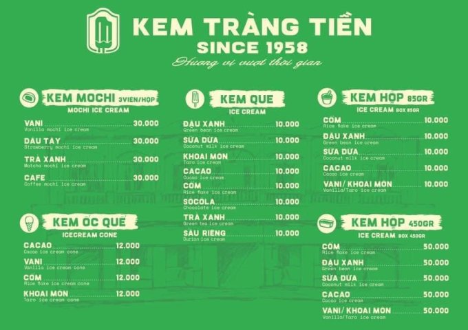 Kem Tràng Tiền ngon – Chất riêng của Hà Nội – Đẳng cấp xưa và nay