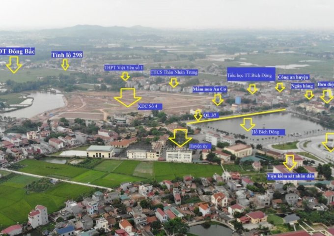 Bán đất nền dự án tại Xã Bích Động, Việt Yên,  Bắc Giang