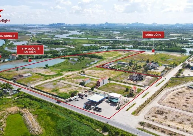 Duy nhất suất ngoại giao lô đất nền không bắt xây dựng dự án Mario Starlight, trung tâm thành phố Uông Bí