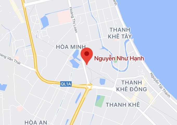 Bán đất đường Nguyễn Như Hạnh, Phường Hòa Minh, Quận Liên Chiểu. DT: 50 m2. Giá: 1,72 tỷ