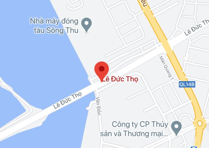 Bán lô đất 2 MT Lê Đức Thọ - Lê Văn Lương, Thọ quang, Sơn Trà. DT: 4299,8 m2. Giá: 430 tỷ