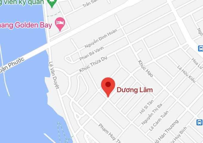 Bán nhà mặt tiền đường Bến Du Thuyền - Dương Lâm, Quận Sơn Trà. DT: 144 m2. Giá: 10,5 tỷ