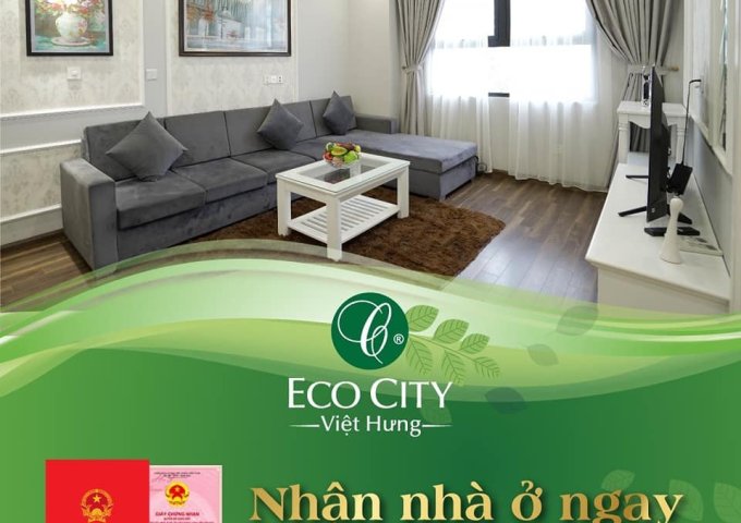 Eco City chỉ cần 600tr vay 0% LS trong 2 năm, nhận nhà ở ngay, full nội thất